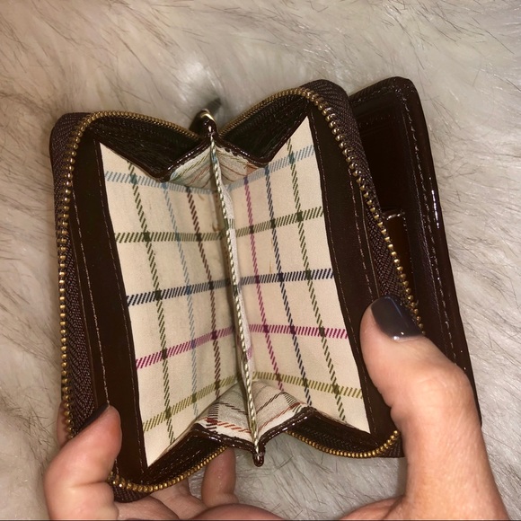 COACH Monogram Brown Leather Wallet, NWOT - Picture 5 of 6